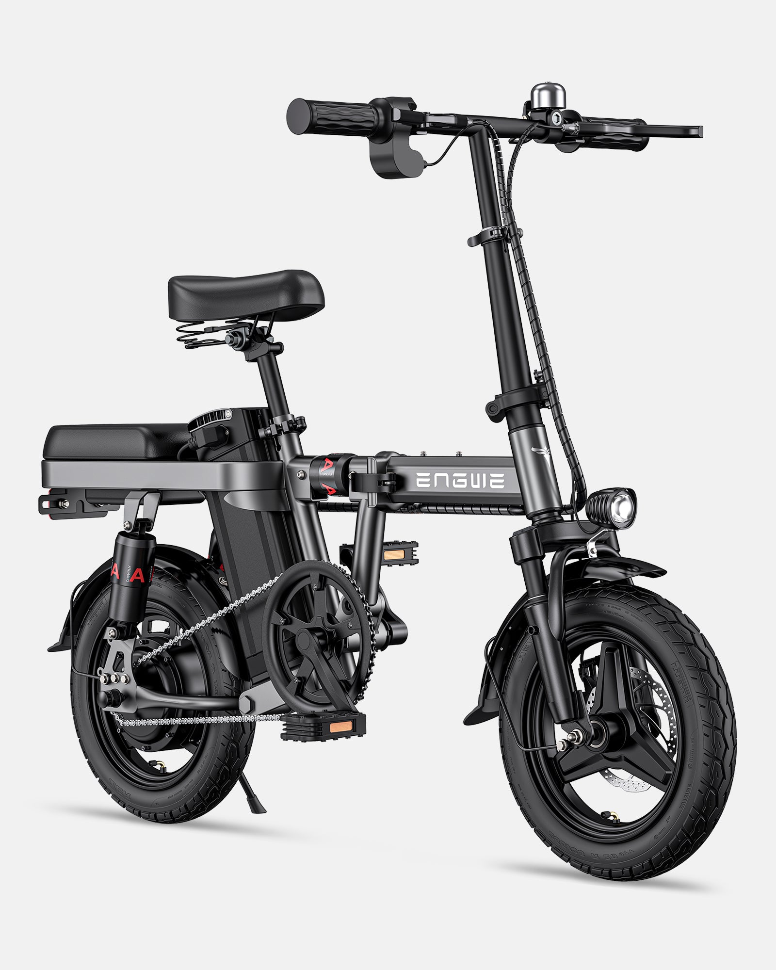 White Smoke ENGWE T14 25OW Foldable Electric Bike