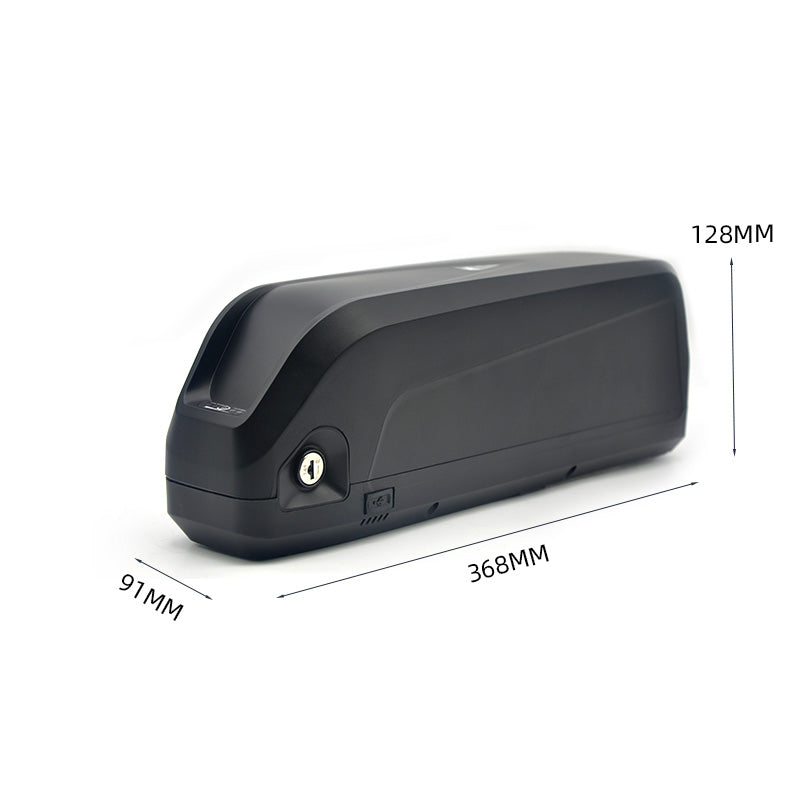 Dark Slate Gray Electric Bike battery 48V 20Ah Hallong G80