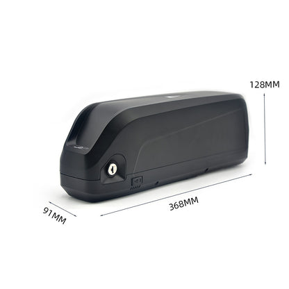Dark Slate Gray Electric Bike battery 48V 20Ah Hallong G80
