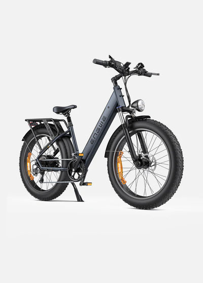 White Smoke ENGWE E26 250W 140 km Max Speed 25 km/h Dual Suspension All-Terrain E-bike