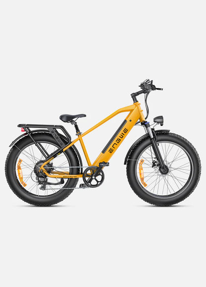 White Smoke ENGWE E26 250W 140 km Max Speed 25 km/h Dual Suspension All-Terrain E-bike