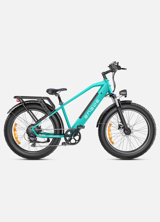 White Smoke ENGWE E26 250W 140 km Max Speed 25 km/h Dual Suspension All-Terrain E-bike