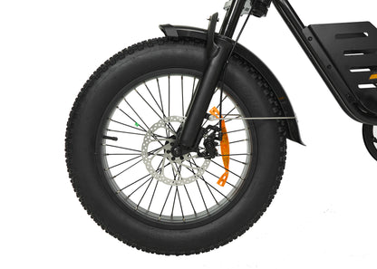 Dark Slate Gray Electric Bike - Super V