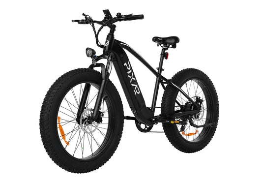 Black Electric Bike Space1 48V 500W
