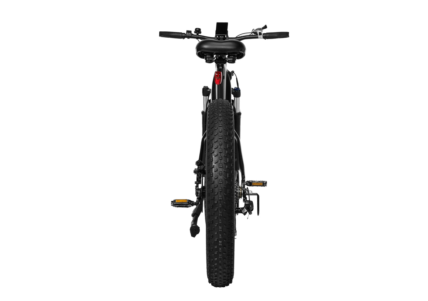 Black Electric Bike Space1 48V 500W