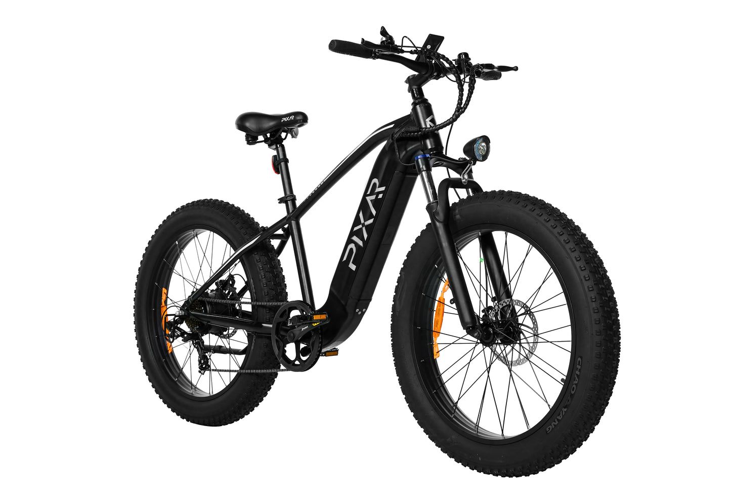 Black Electric Bike Space1 48V 500W