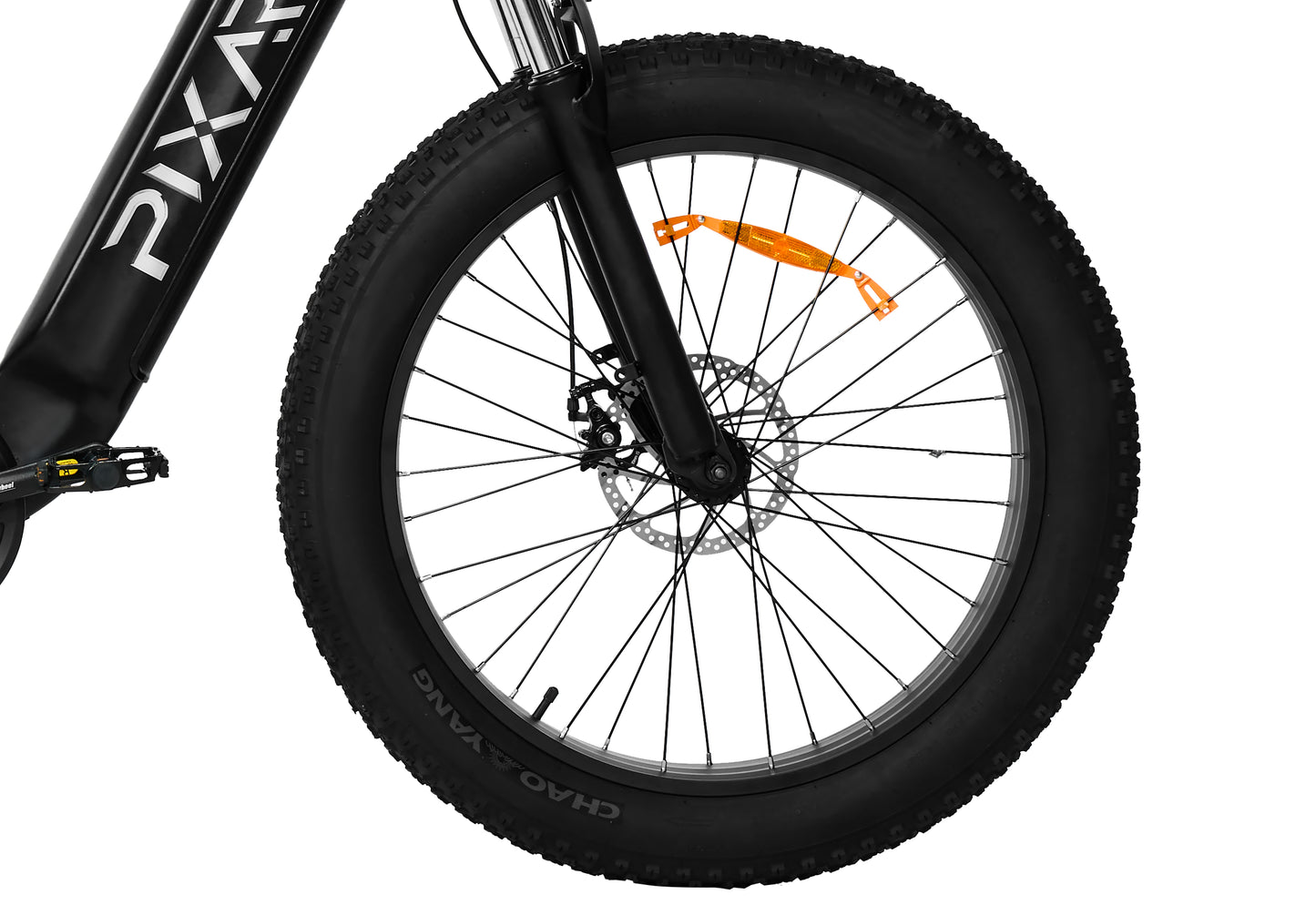 Black Electric Bike Space1 48V 500W