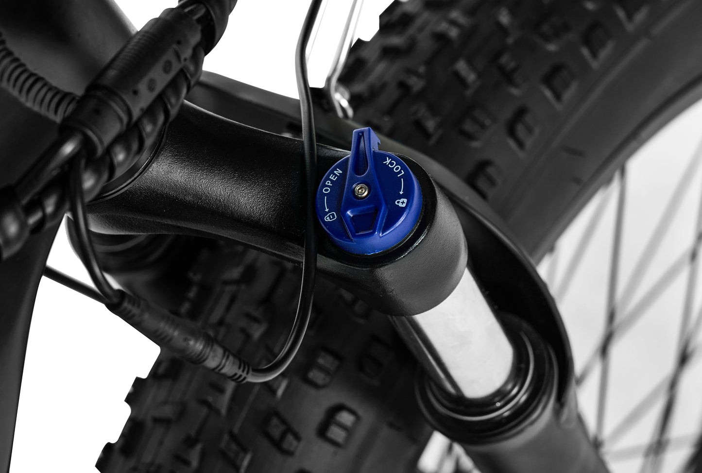 Black Electric Bike Space1 48V 500W