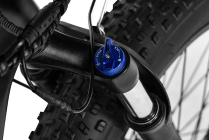 Black Electric Bike Space1 48V 500W