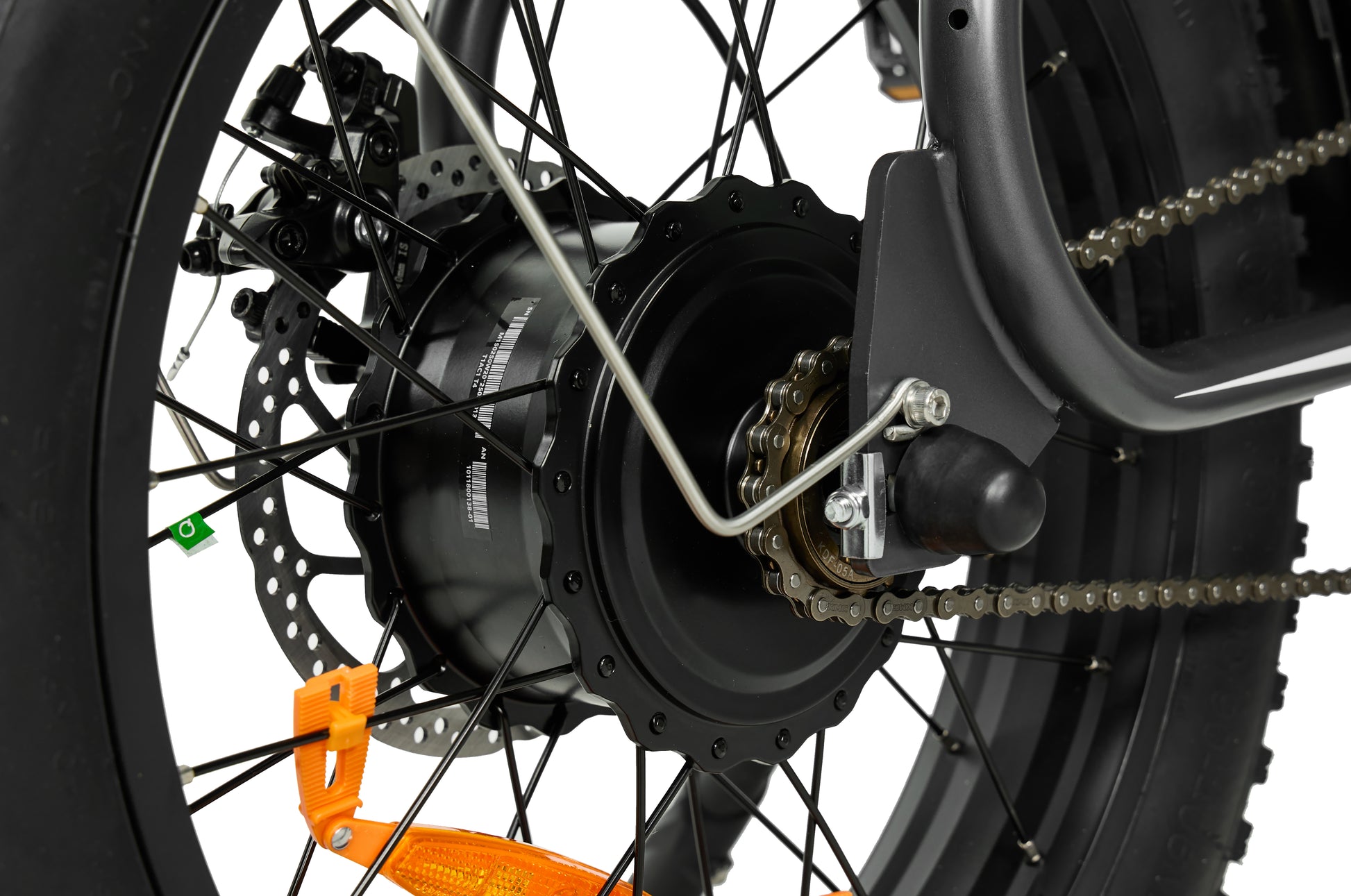 Black Electric Bike - Super V