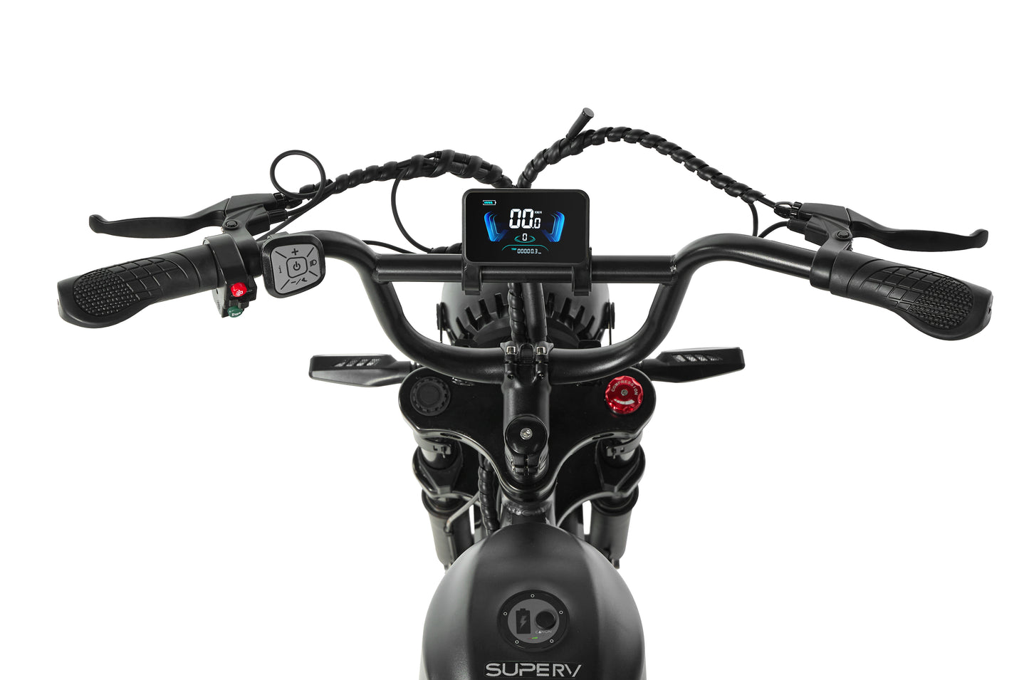 Dark Slate Gray Electric Bike - Super V