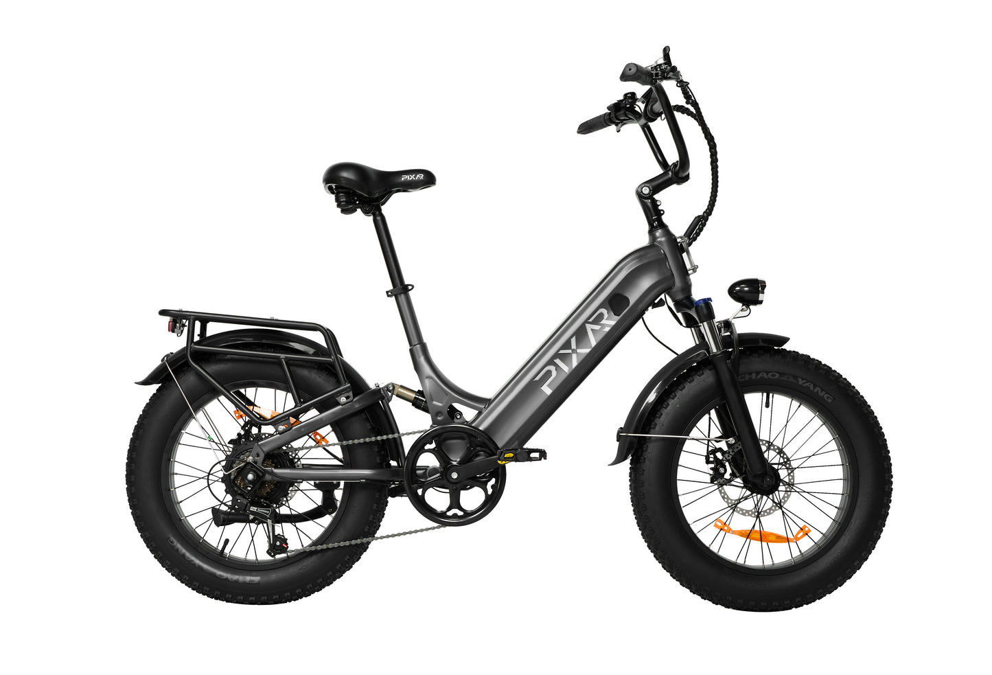 Black Electric Pixar Ride1 48V500W Bike
