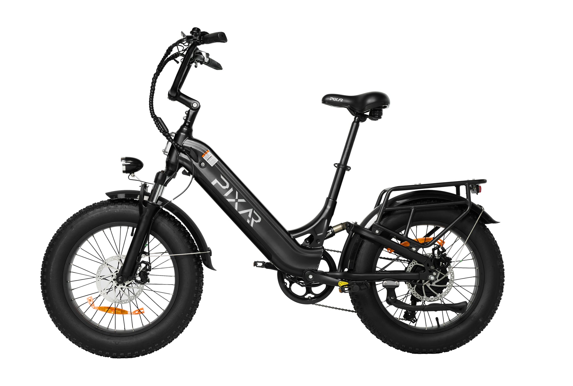Black Electric Pixar Ride1 48V500W Bike