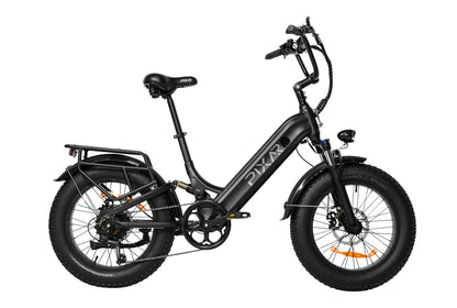 Dark Slate Gray Electric Pixar Ride1 48V500W Bike