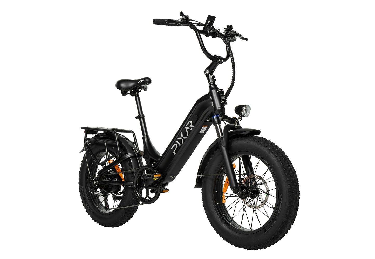 Black Electric Pixar Ride1 48V500W Bike