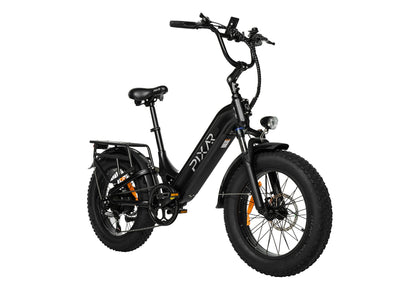 Black Electric Pixar Ride1 48V500W Bike