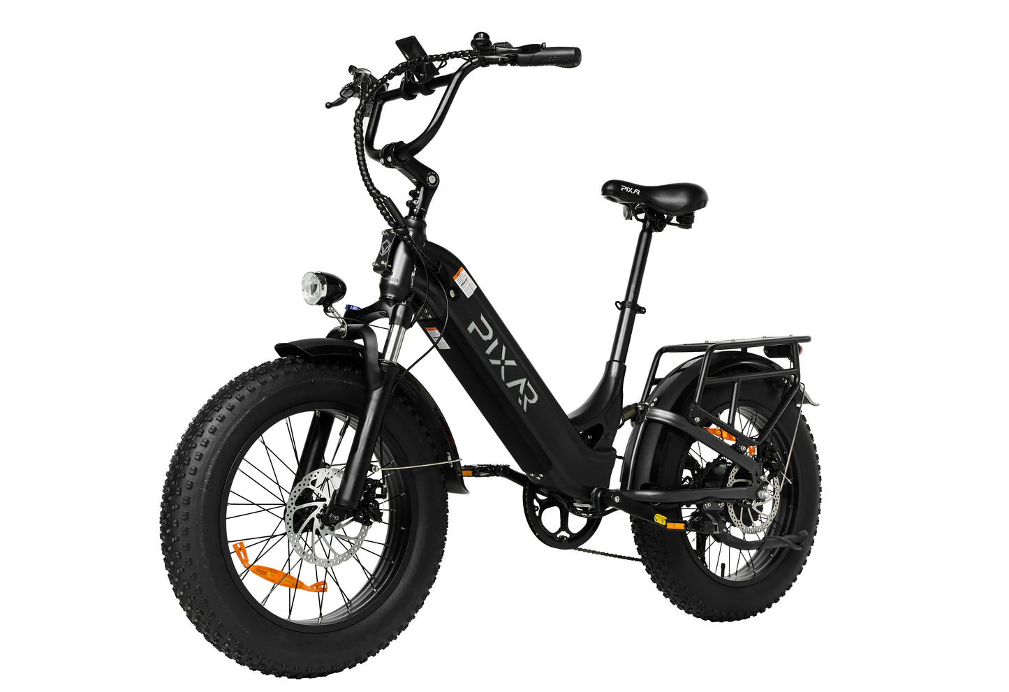Black Electric Pixar Ride1 48V500W Bike