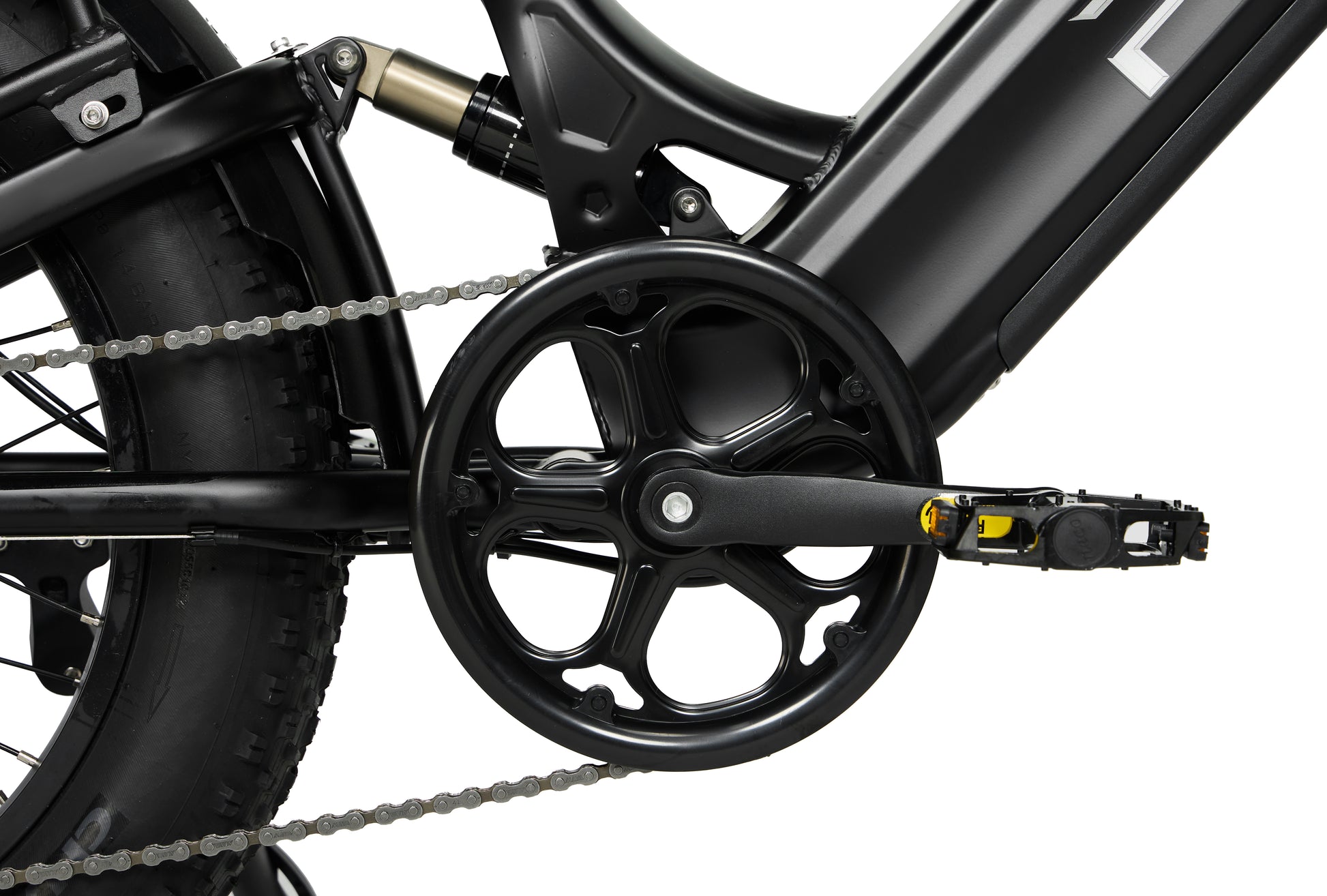 Black Electric Pixar Ride1 48V500W Bike
