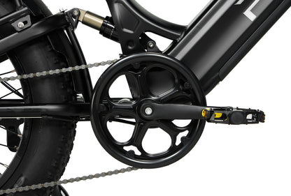 Black Electric Pixar Ride1 48V500W Bike