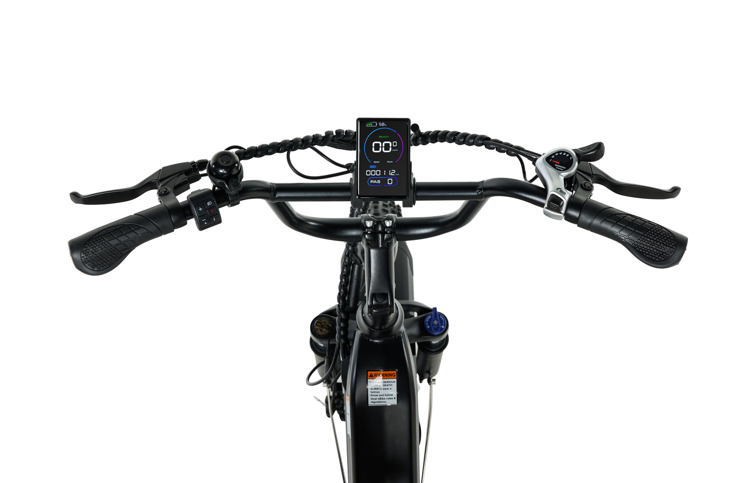 Black Electric Pixar Ride1 48V500W Bike