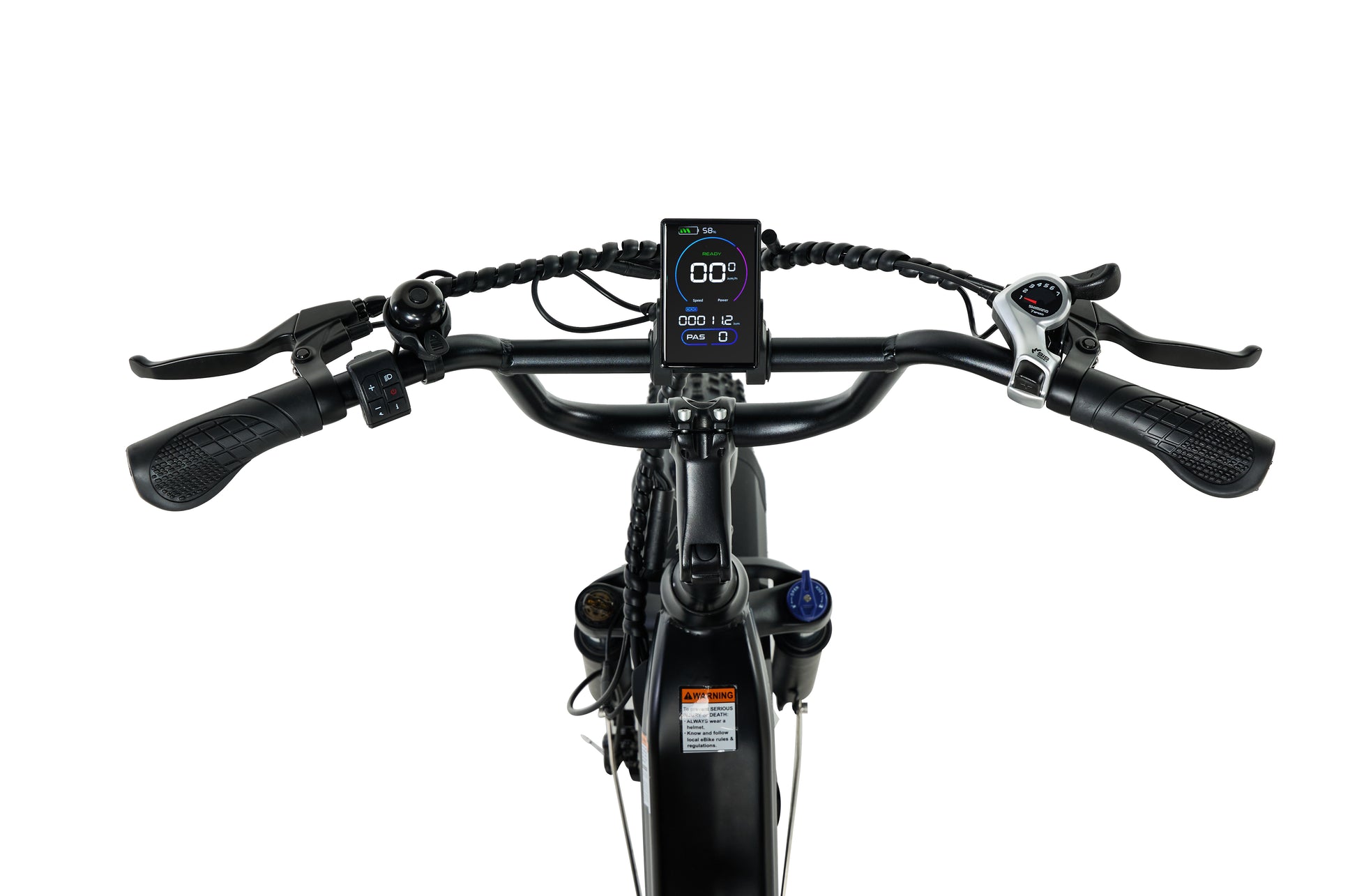 Black Electric Pixar Ride1 48V500W Bike