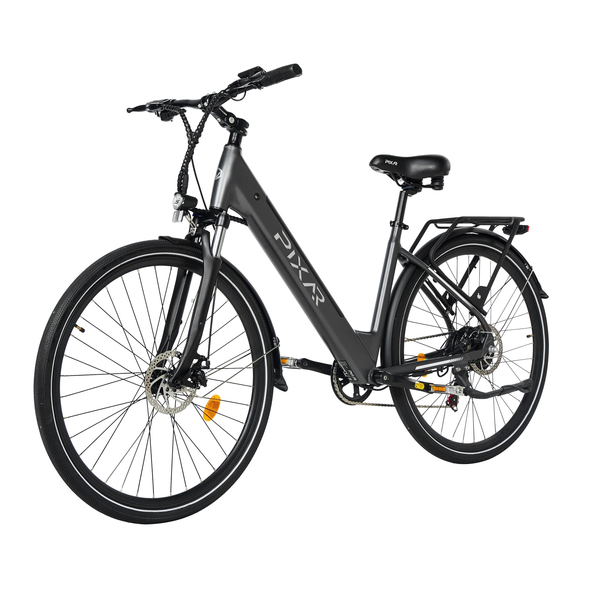 Dark Slate Gray Electric Bike Pixal City 36V250W Bike