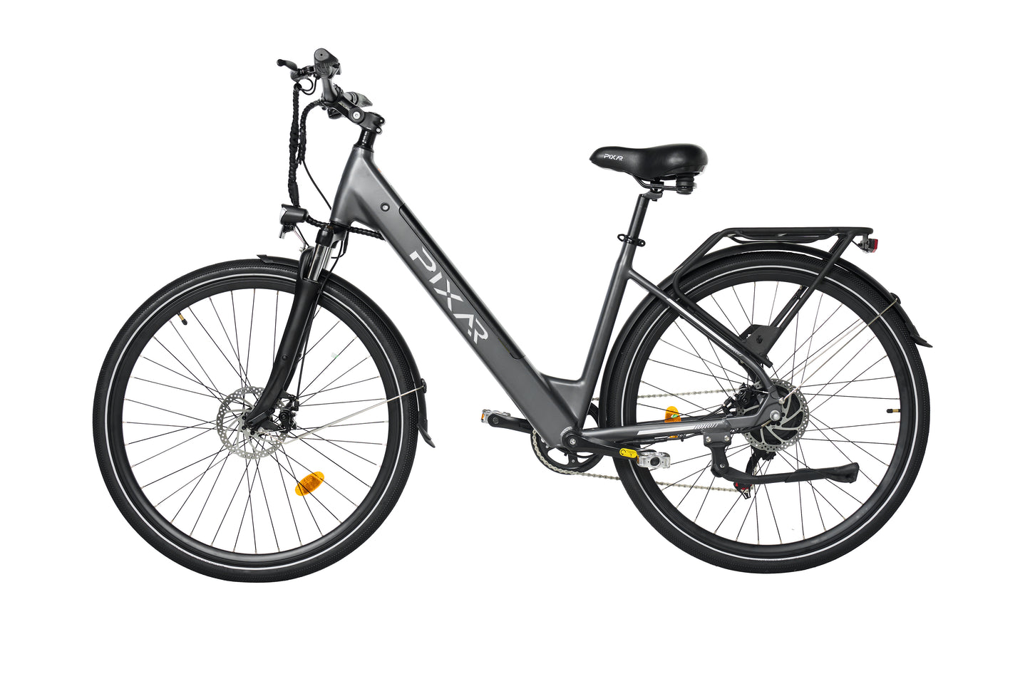 Dark Slate Gray Electric Bike Pixal City 36V250W Bike