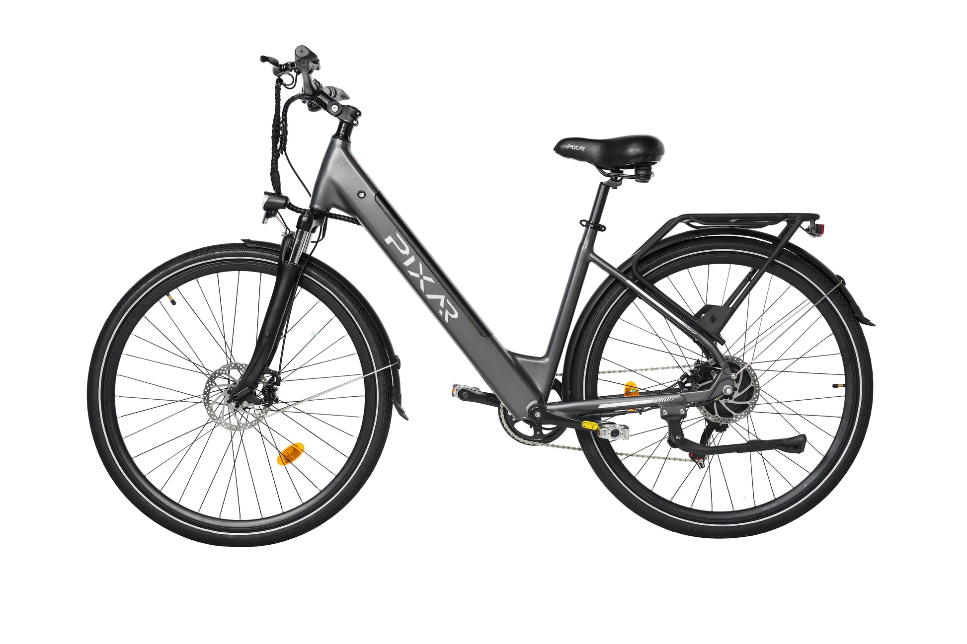 Dark Slate Gray Electric Bike Pixal City 36V250W Bike