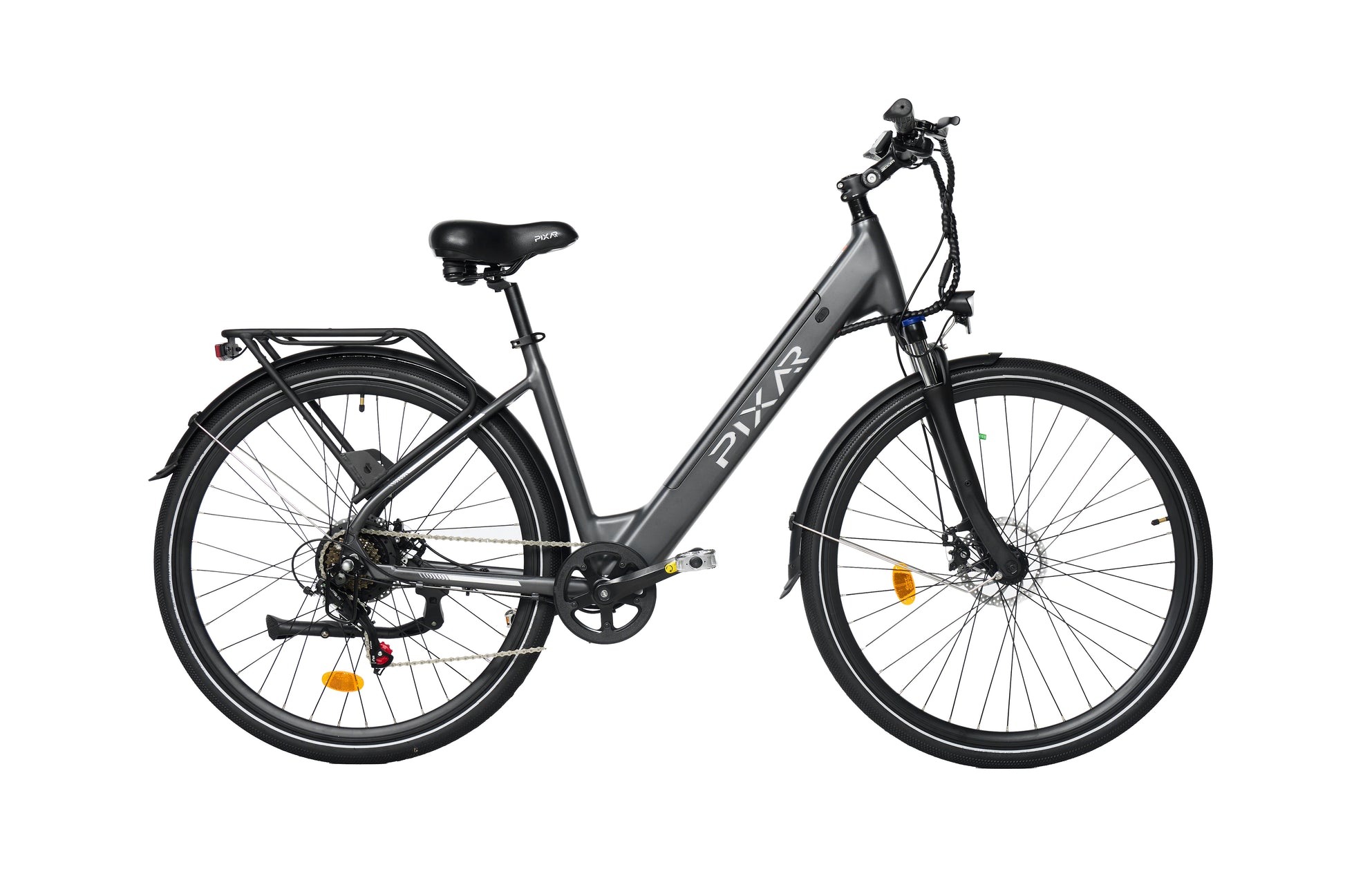 Dark Slate Gray Electric Bike Pixal City 36V250W Bike