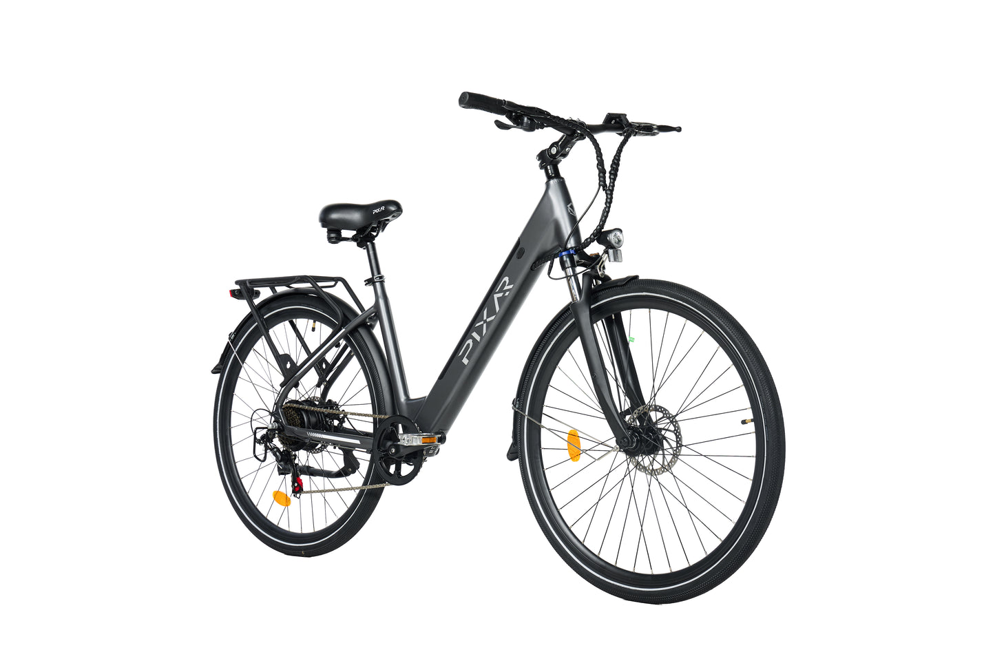 Dark Slate Gray Electric Bike Pixal City 36V250W Bike