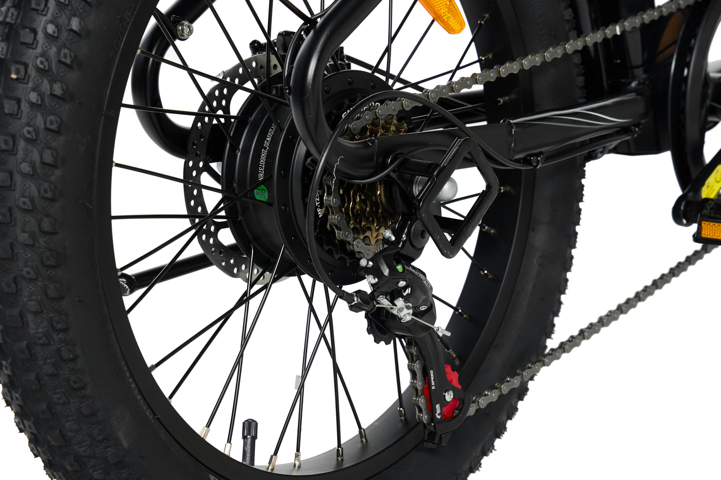 Black Electrci Bike Fun 1 36V 350W