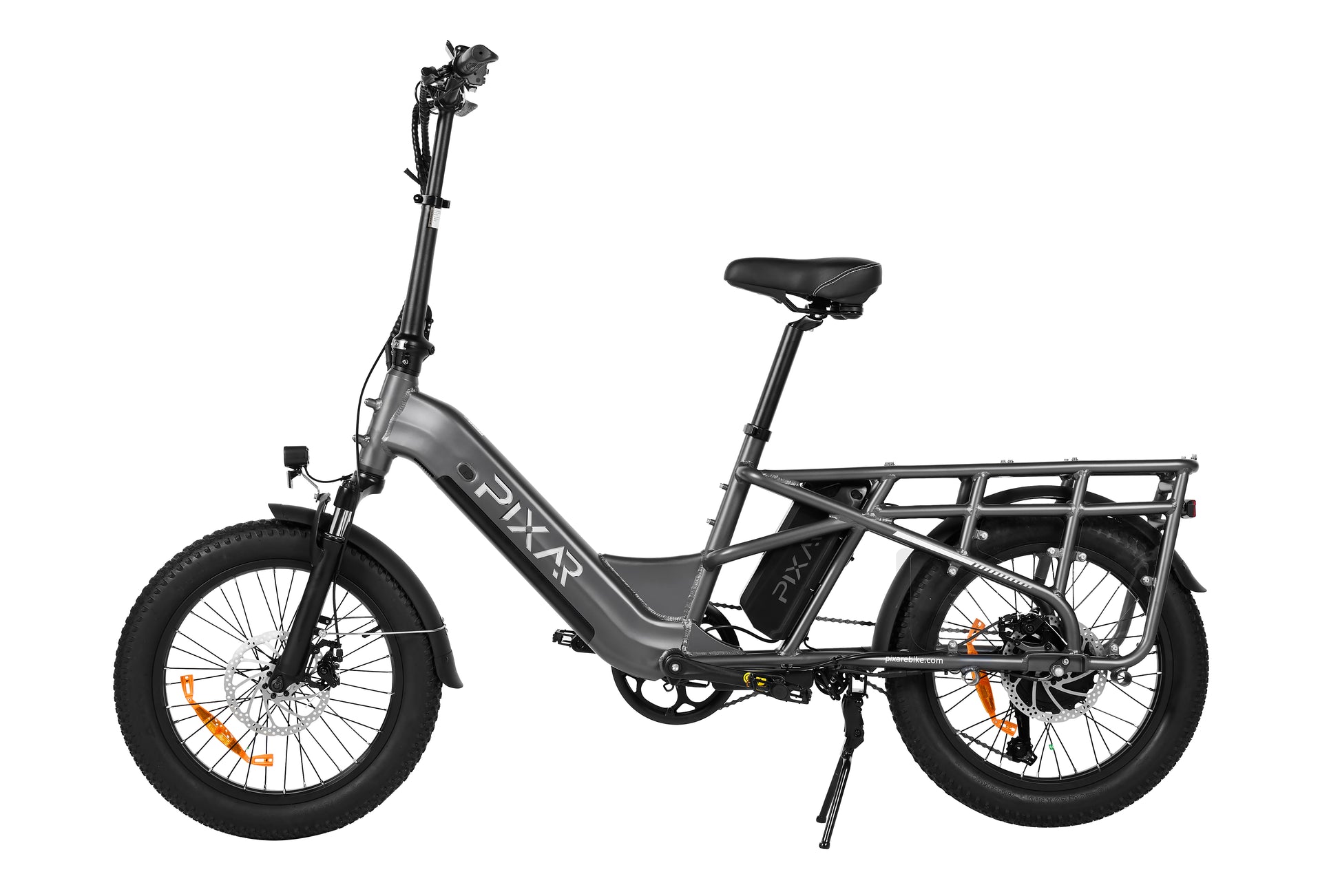 Dark Slate Gray Electric Bike Plus 7 - 20.4AH