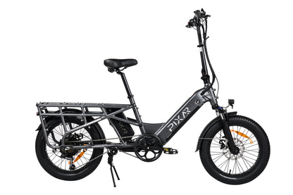 Black Electric Bike Plus 7 - 20.4AH
