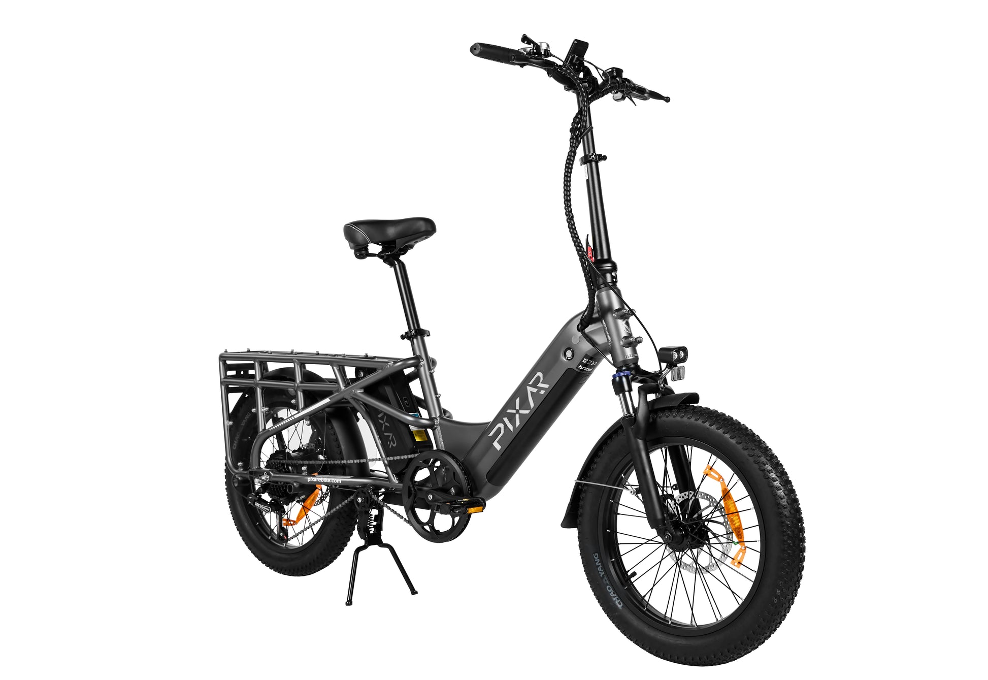 Dark Slate Gray Electric Bike Plus 7 - 20.4AH