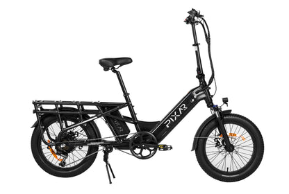 Black Electric Bike Plus 7 - 20.4AH