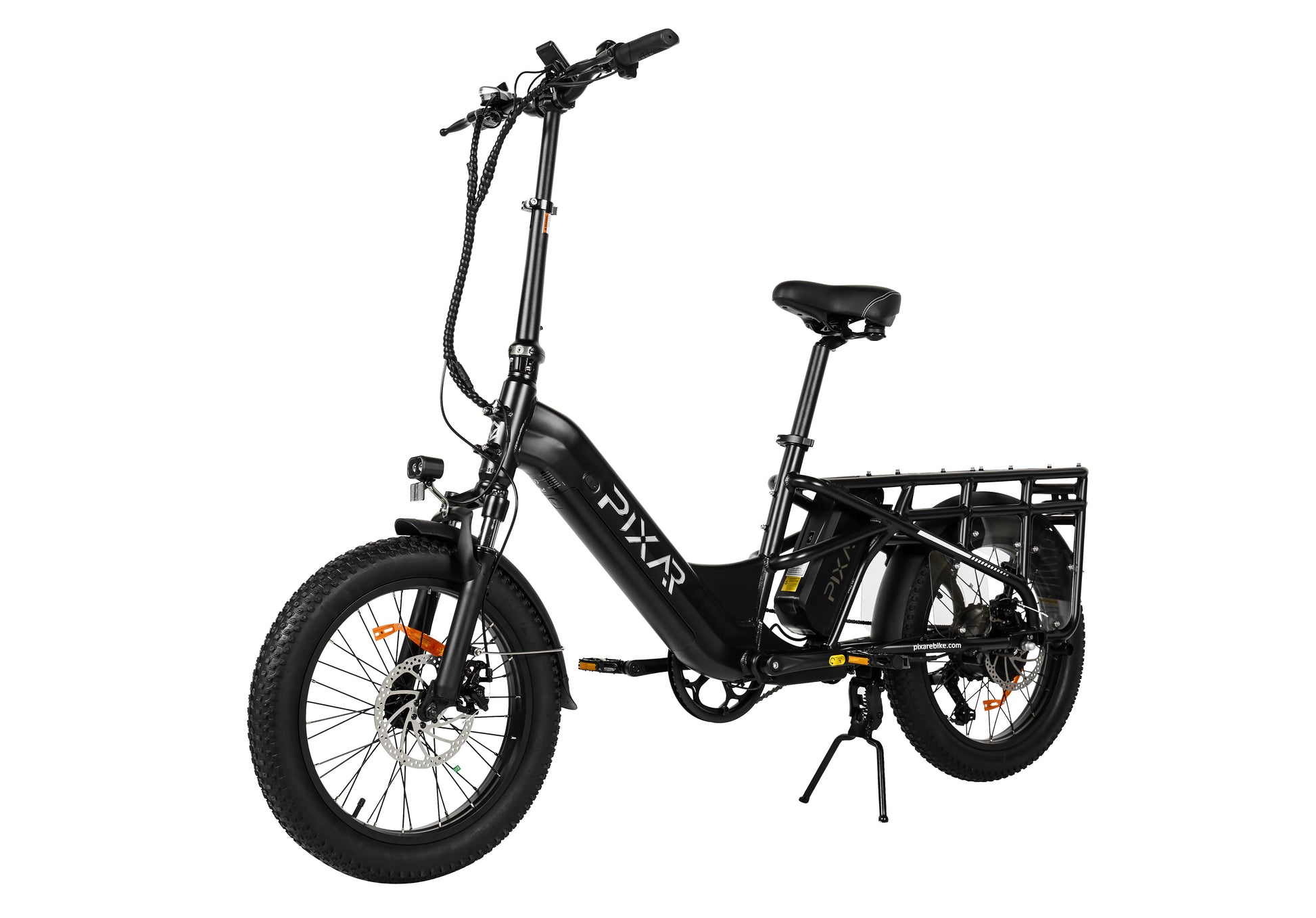 Black Electric Bike Plus 7 - 20.4AH