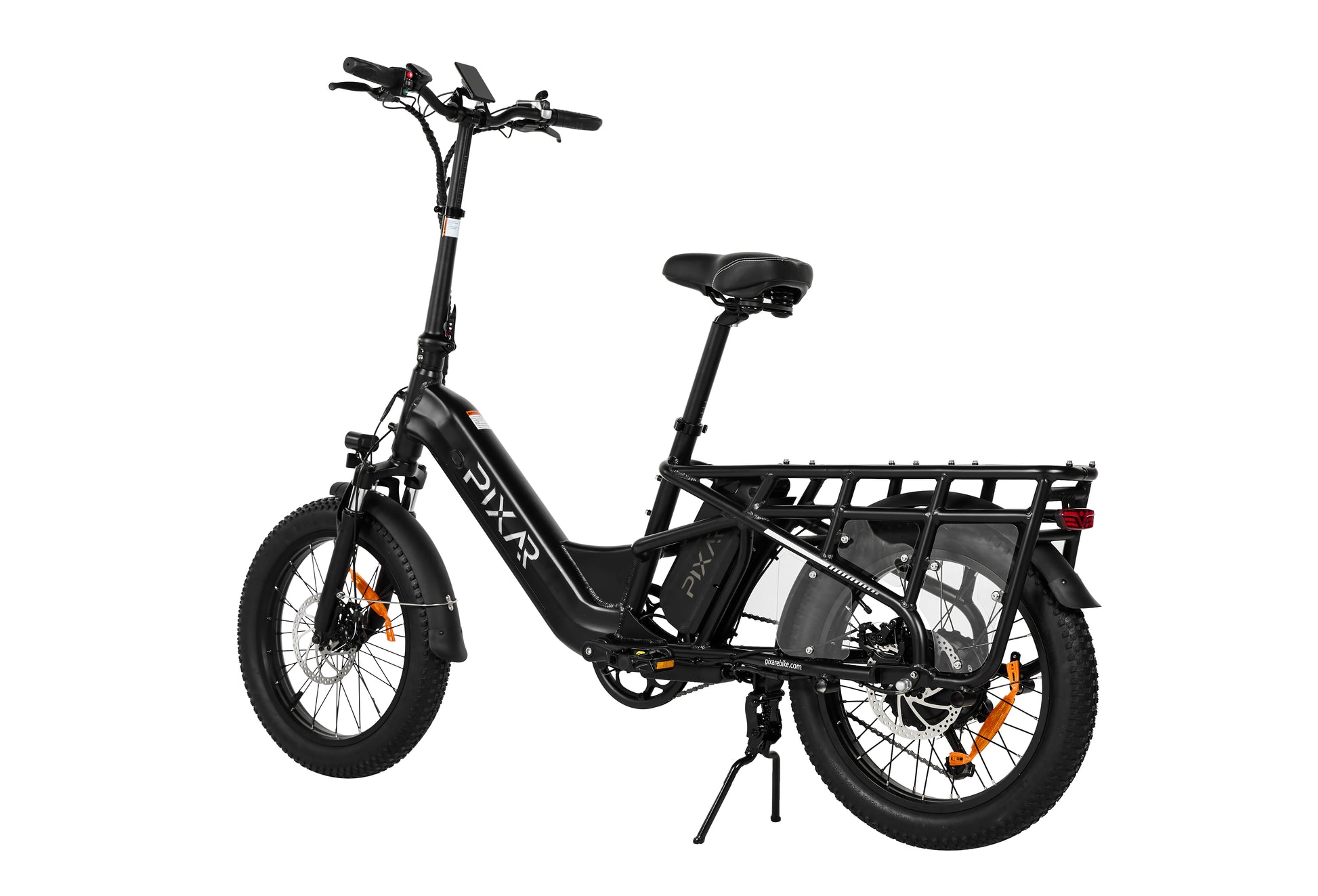 Black Electric Bike Plus 7 - 20.4AH