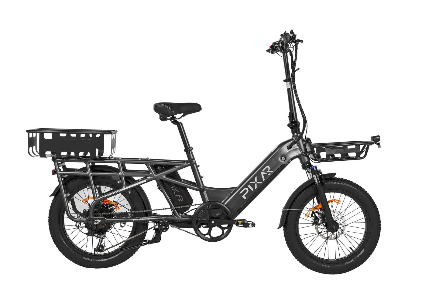 Dark Slate Gray Electric Bike Plus 7 - 20.4AH