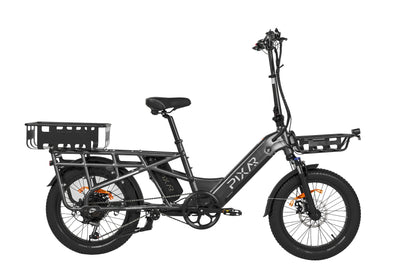 Dark Slate Gray Electric Bike Plus 7 - 20.4AH