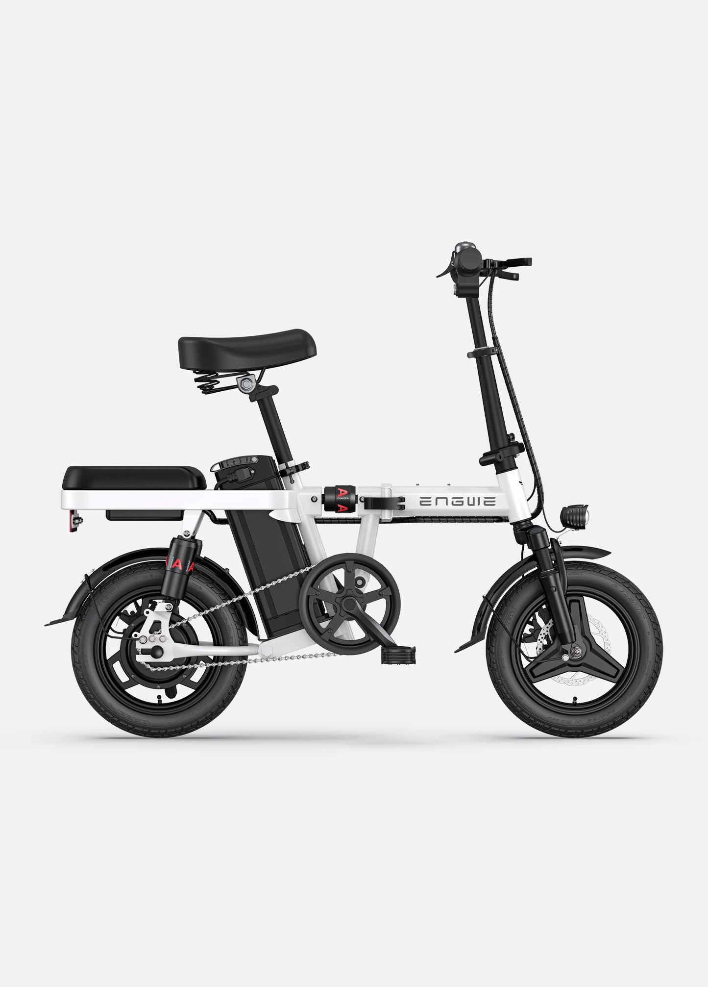 White Smoke ENGWE T14 25OW Foldable Electric Bike