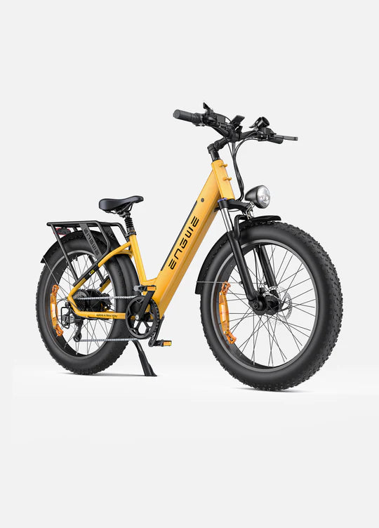 White Smoke ENGWE E26 250W 140 km Max Speed 25 km/h Dual Suspension All-Terrain E-bike