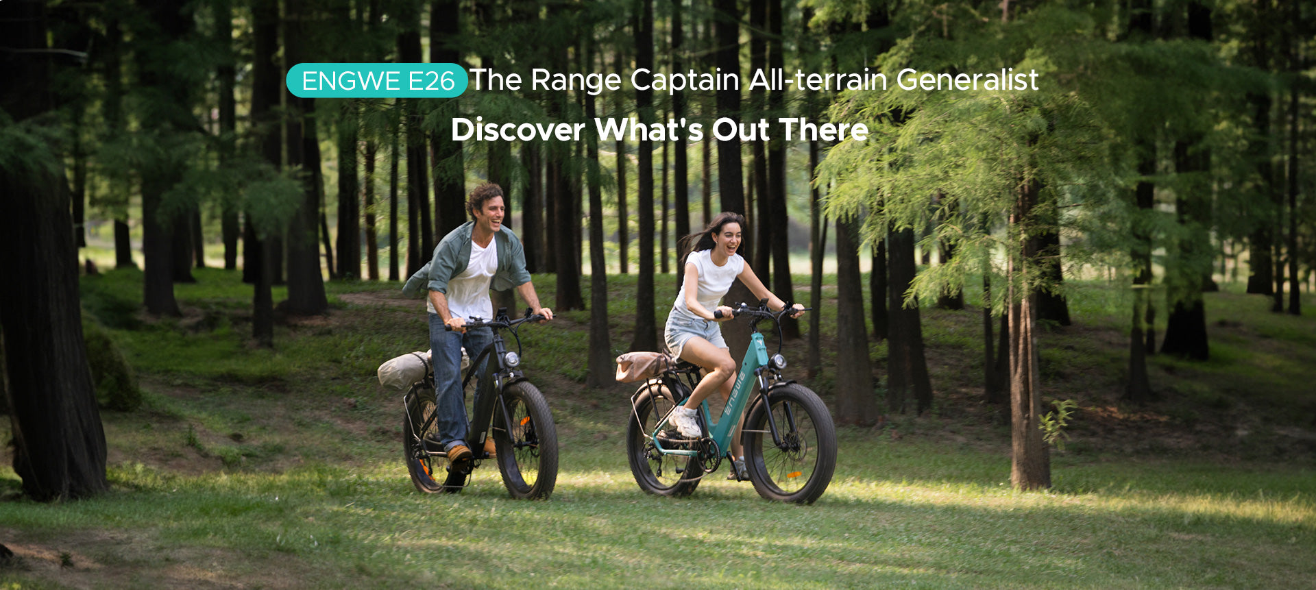Dark Slate Gray ENGWE E26 250W 140 km Max Speed 25 km/h Dual Suspension All-Terrain E-bike