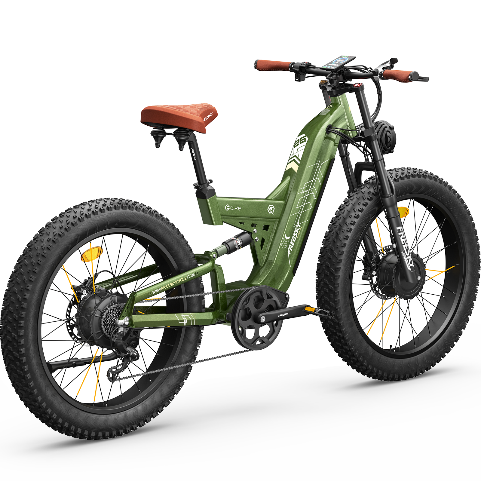 Warrior Pro M-530 Electric Bike - JE ECORIDE 