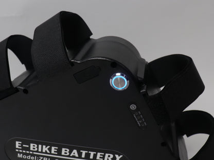 Black Electric Bike Triangle battery 72V 20Ah battery New Model