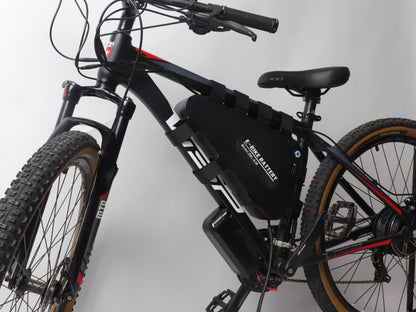 Gray Electric Bike Triangle battery 52V 28Ah battery New Model