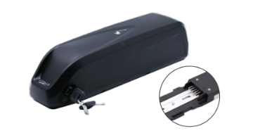 Dark Slate Gray Electric Bike battery 36V 10Ah Hallong Pro