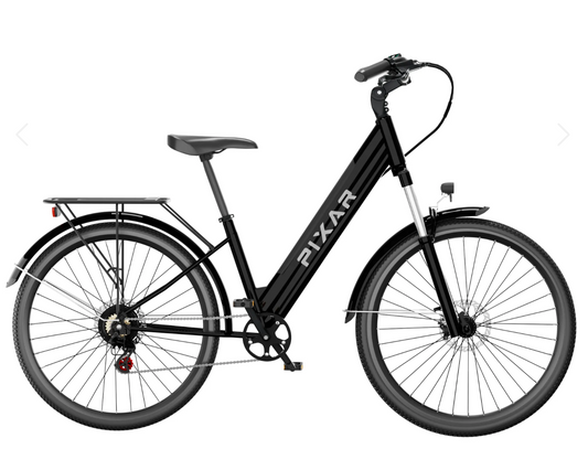 Dark Slate Gray Electric Bike Pixal City 36V250W Bike