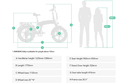 White Smoke Eddy Jobobike Electric Bike