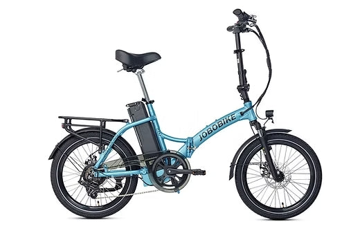 Dark Slate Gray Jobobike Sam: Folding Lightweight E-Bike