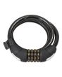 Serfas 6m x 12mm Coiled Cable Lock | Secure & Flexible